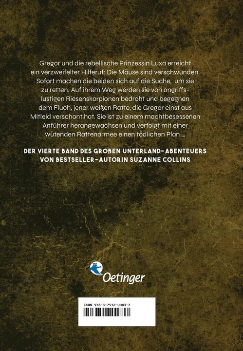 Immagine prodotto Gregor und der Fluch des Unterlandes (Tedesco, Collins Suzanne, 2021)