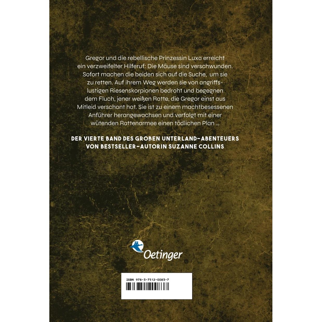 Thumbnail - Gregor und der Fluch des Unterlandes, Kinderbücher von Suzanne Collins