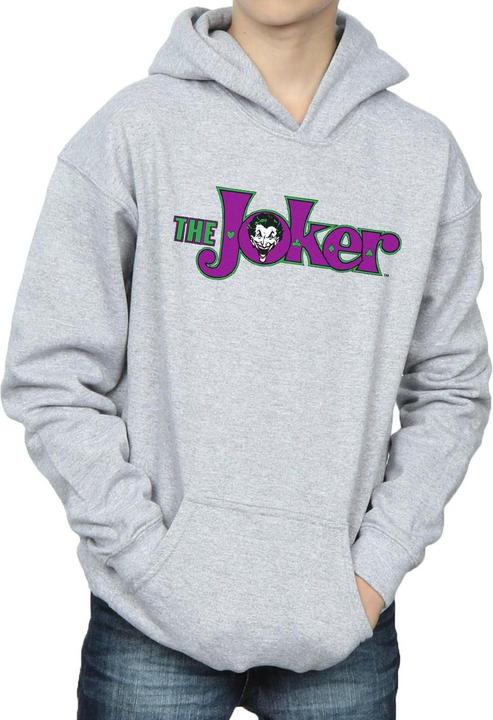 Image du produit - Sweat à capuche THE JOKER TEXT LOGO - Garçon (128)
