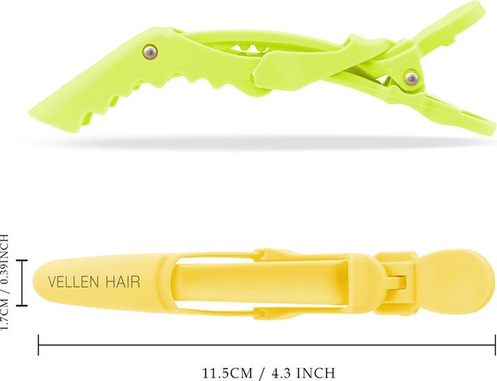 Image du produit Vellen Hair Kit de pinces à cheveux Aligator (pack de 6) (6 pcs)