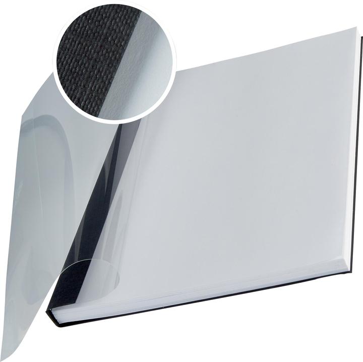 Produktbild Leitz impressBIND Mappen Soft Cover A4 10 Stk. - 14 mm, schwarz (A4, 10x)