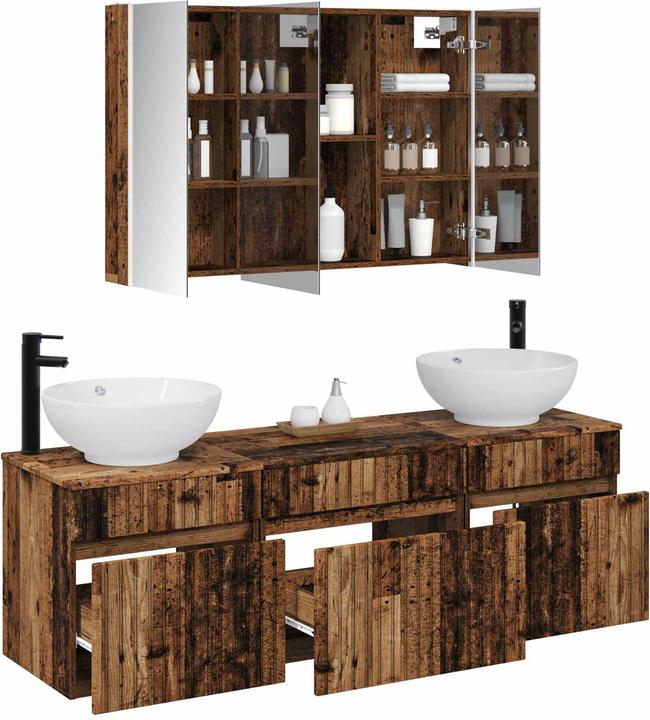 Produktbild vidaXL Badezimmerschrank