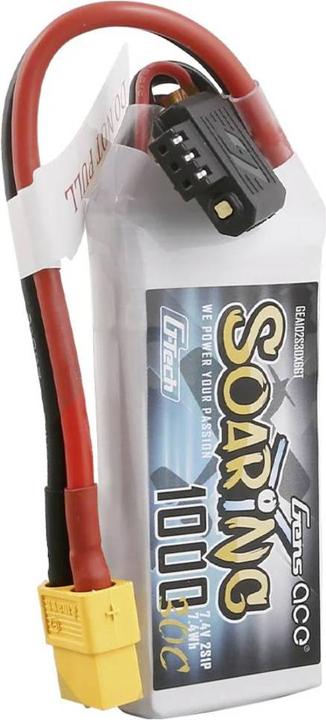 Produktbild Gens Ace Battery G-Tech Soaring 1000mAh 7.4V 30C 2S1P XT60 (7.40 V, 1000 mAh)