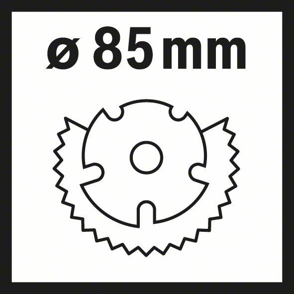 Immagine prodotto Bosch Professional Zubehör Rotella PRO Multi Material, 5 x 125 x 22,23 mm