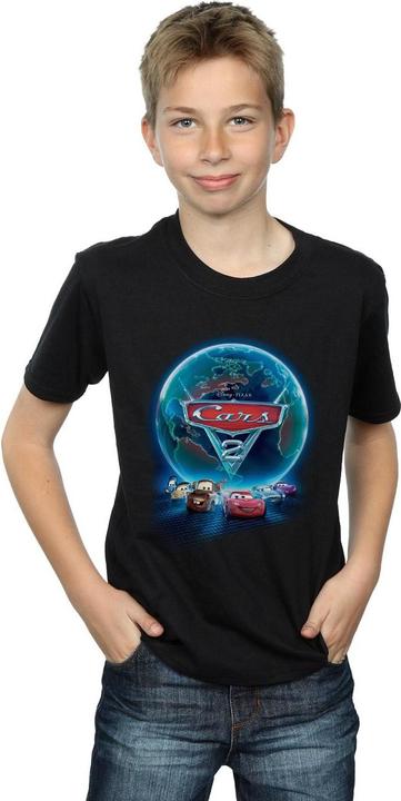 Produktbild Disney Cars Globe Movie Poster TShirt Jungen (140, 146)