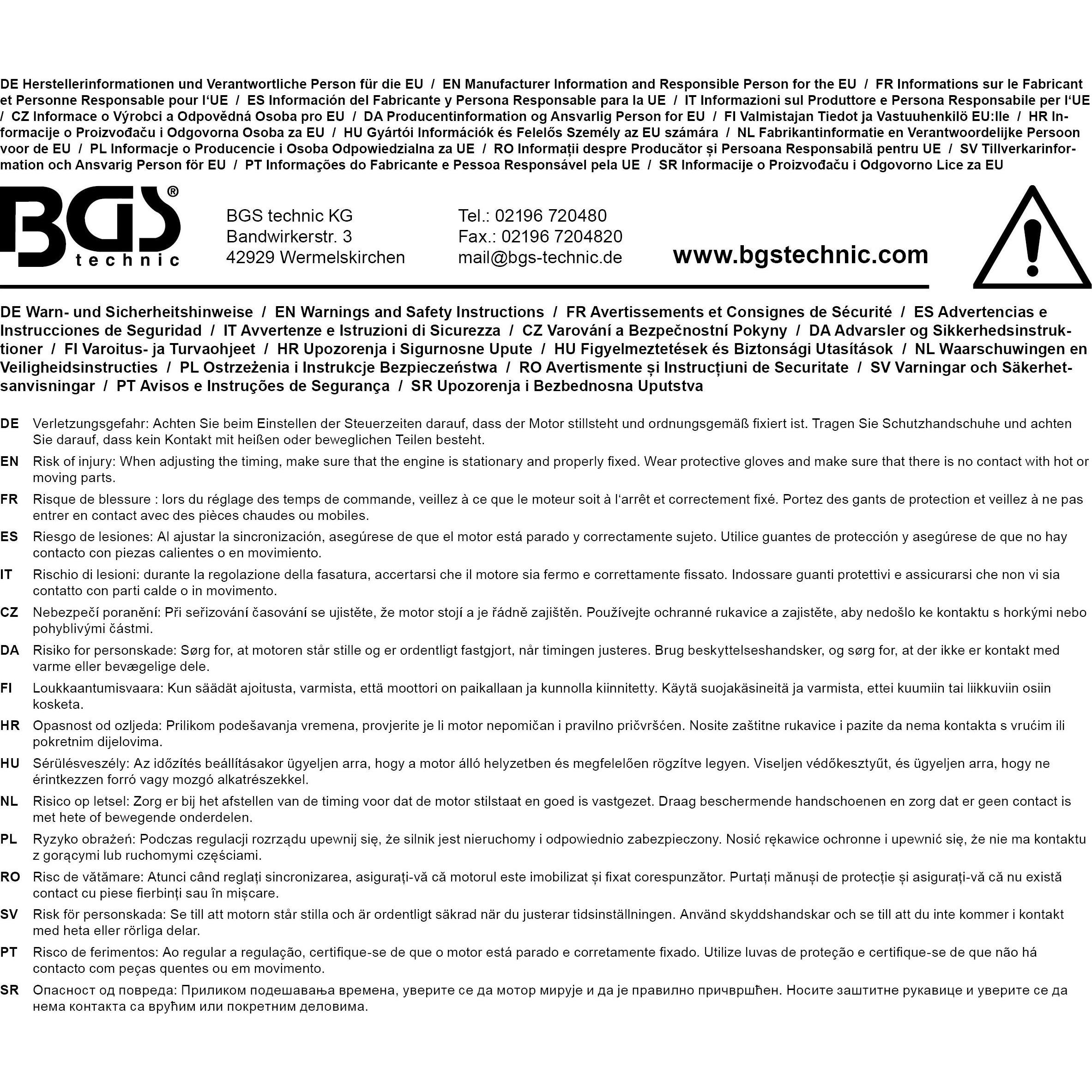 Thumbnail - BGS, Fahrzeug Werkzeug, Leerkoffer für Art. 8155