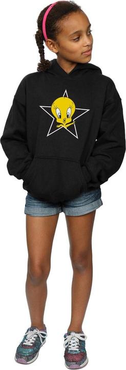 Produktbild Looney Tunes Tweety Pie Star Kapuzenpullover Mädchen (128)