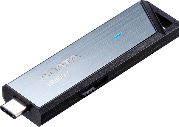 Productafbeelding Adata UE800 USB-stick USB Type-C 3.2 Gen 2 (3.1 Gen 2) Zilver (256 GB, USB-C)