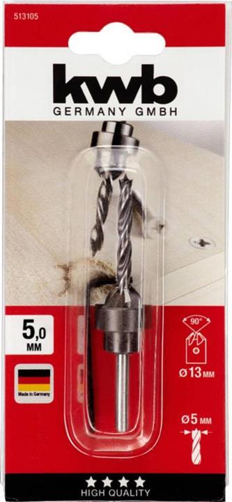 Actual product image kwb Plug-on counterbore/deepest/Bo.5 (5 mm)