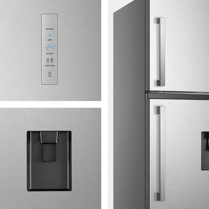 Produktbild Hisense RT728N4WCE Kühlschrank mit Gefrierfach Kostenlose Installation 552 L E Metallic (552 l)