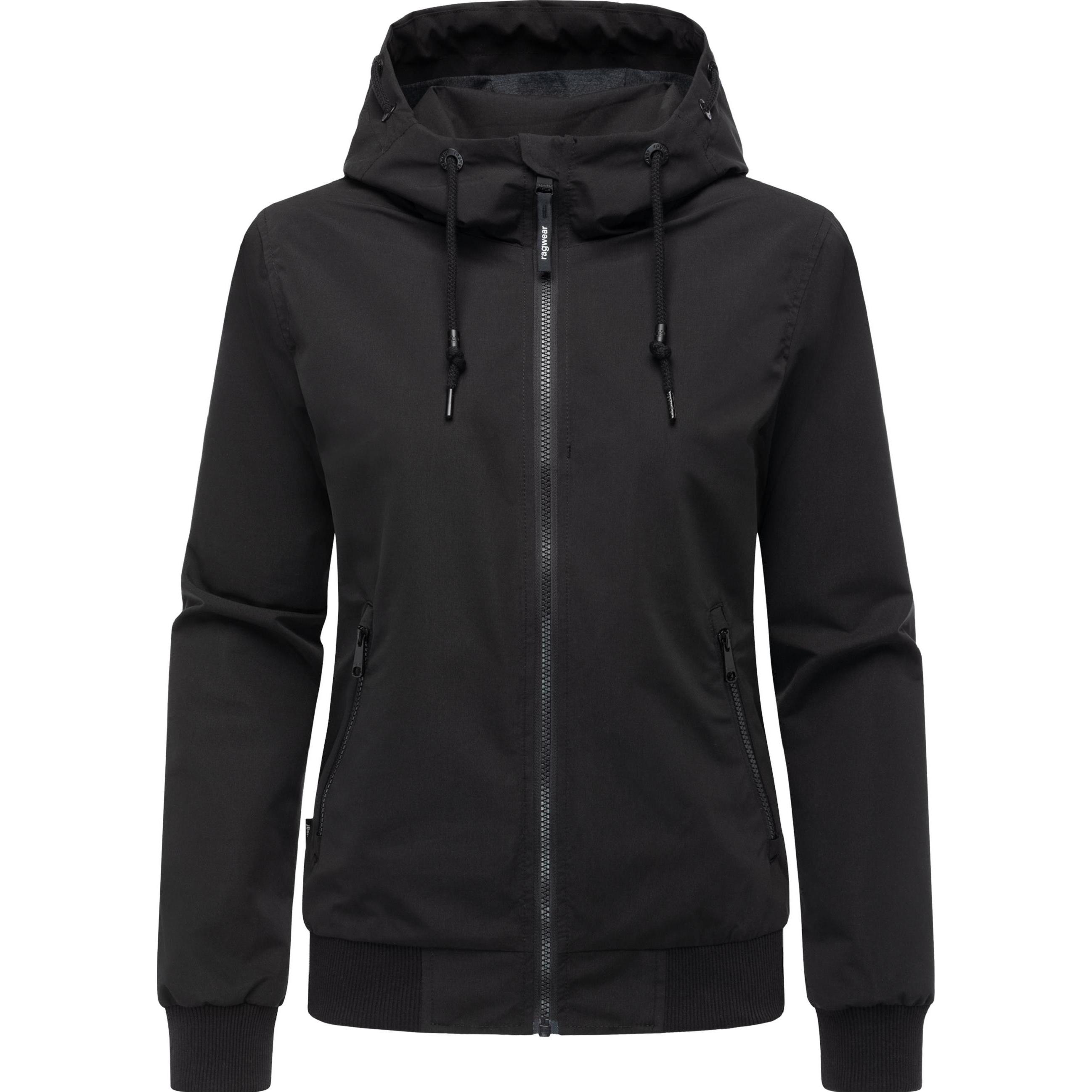 Ragwear, Damen, Jacke, Oggie (S), Schwarz, S