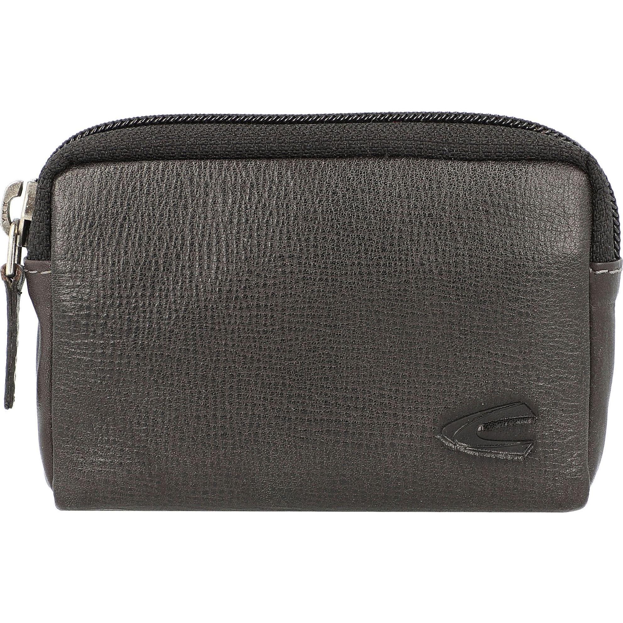 Camel Active, Portemonnaie, Salo Schlüsseletui Leder 11 cm, Schwarz
