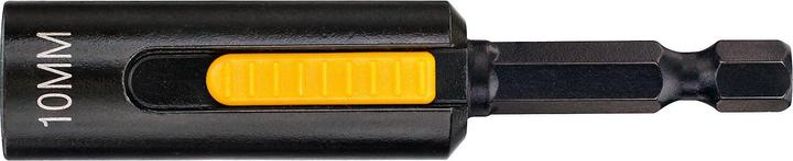 DeWalt DT 7440 Dopsleutel 10 mm buitenzeskant - 75 mm lengte, permanente magneethouder, Easy-C (10 mm)