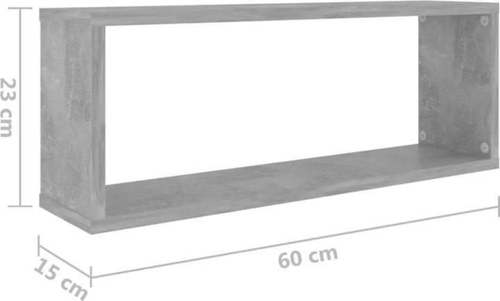 Produktbild vidaXL Wandregal (15 x 15 x 23 cm)