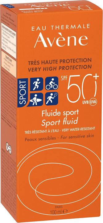 Produktbild Avène Sportfluid Sonnenschutz (Sonnencreme, SPF 50+, 100 ml, 134 g)
