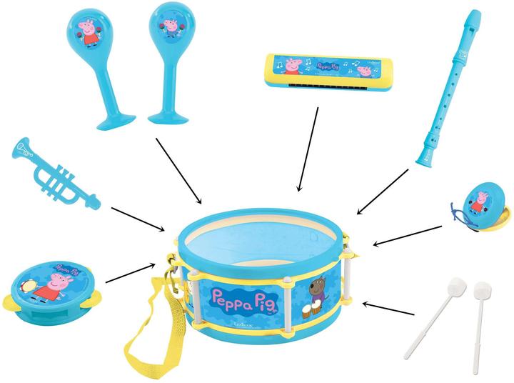Immagine prodotto Lexibook Set musicale Peppa Wuz - 7 pezzi (Multilingue)