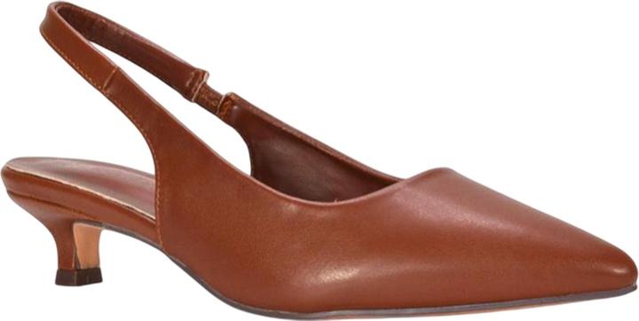 Immagine prodotto XY London Leila Decolleté Aperta sul Tallone Tacco Kitten BassoDonna (37)