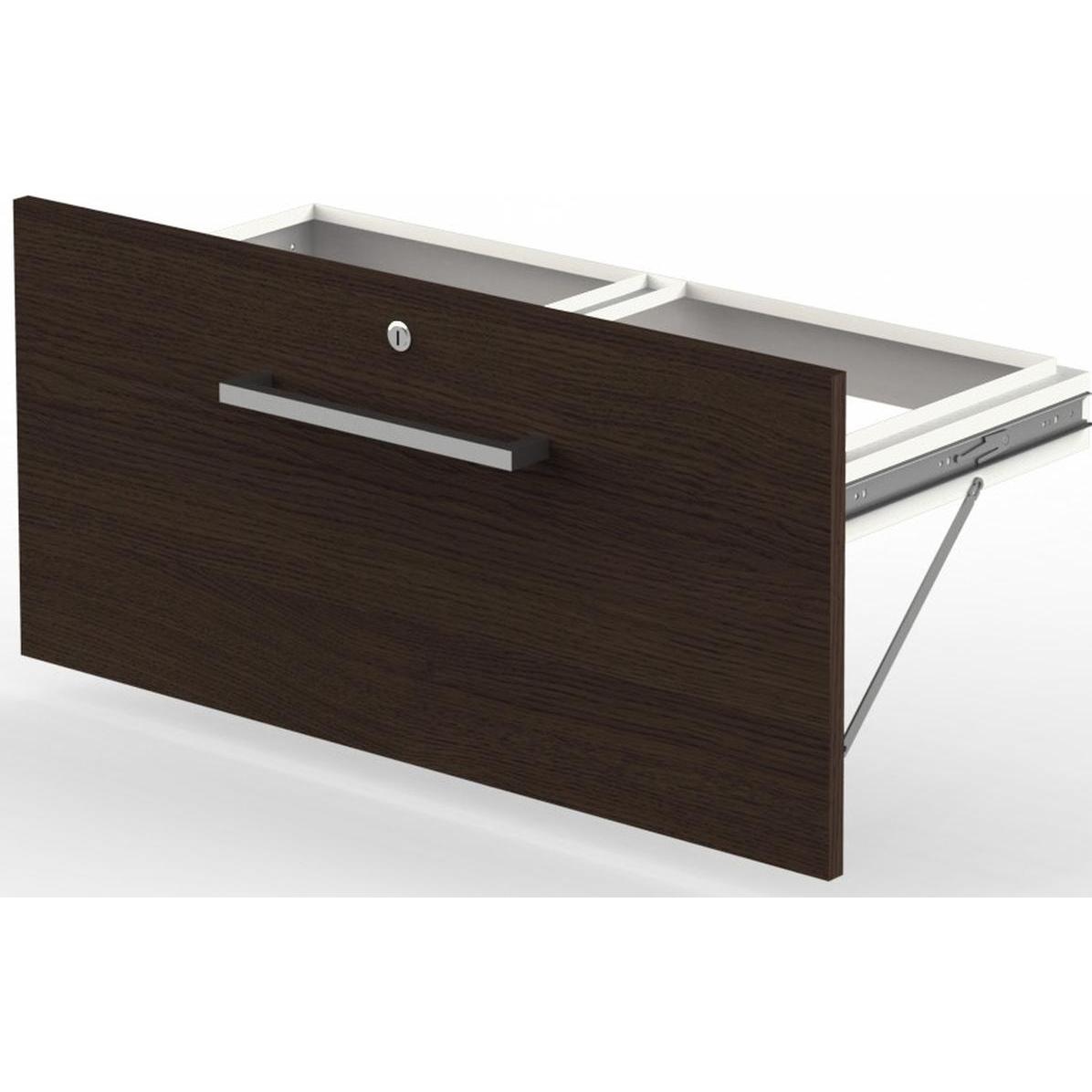 Kerkmann, Zubehör Büromöbel, Schublade für Hängeregistratur Aveto BxH 76x38cm wenge