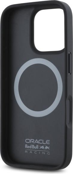 Actual product image Red Bull RBHMP16L24CFILSK iPhone 16 Pro 6.3" hardcase black Carbon Fiber Shiny Logo MagSafe (Apple iPhone 16 Pro)