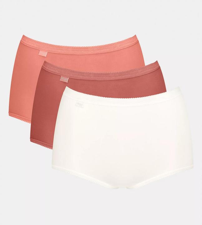 Produktbild Sloggi Unterhose BASIC+ MAXI Damen-Slip 3er Pack (44, 3er Pack)