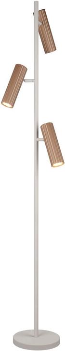 Trio 467700365 Soka GU10 Stehleuchte 3-fach ⌀22cm Coffee (GU10)