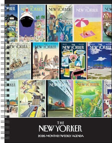 Actual product image The New Yorker Magazine 2026 Monthly/Weekly Agenda Calendar