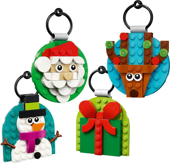 Produktbild LEGO Verschiedene Christbaumanhänger (40744, LEGO Iconic)