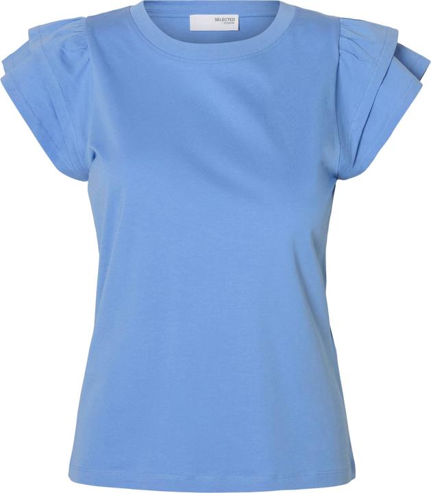 Image du produit Selected Femme Kurzarm Oberteil mit Rüschen (XL)