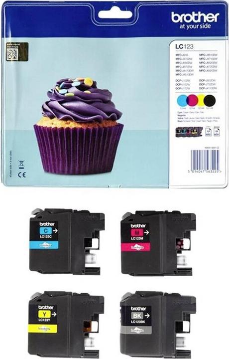 Immagine prodotto Brother LC-123VALBP Value Pack (M, C, Y, FC)