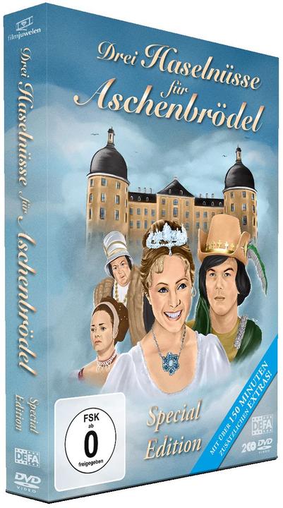 Actual product image Three Hazelnuts for Cinderella - Special Edition (DVD, 2024, German, Czech)