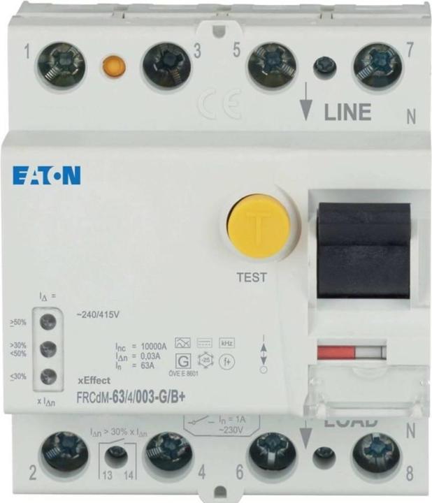 Produktbild Eaton FI-Schutzschalter allstromsensitiv 4poli