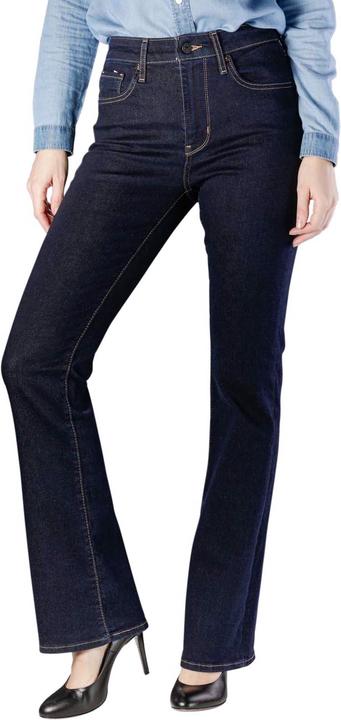 Actual product image Levis 725 High Rise Bootcut Jeans to the nine