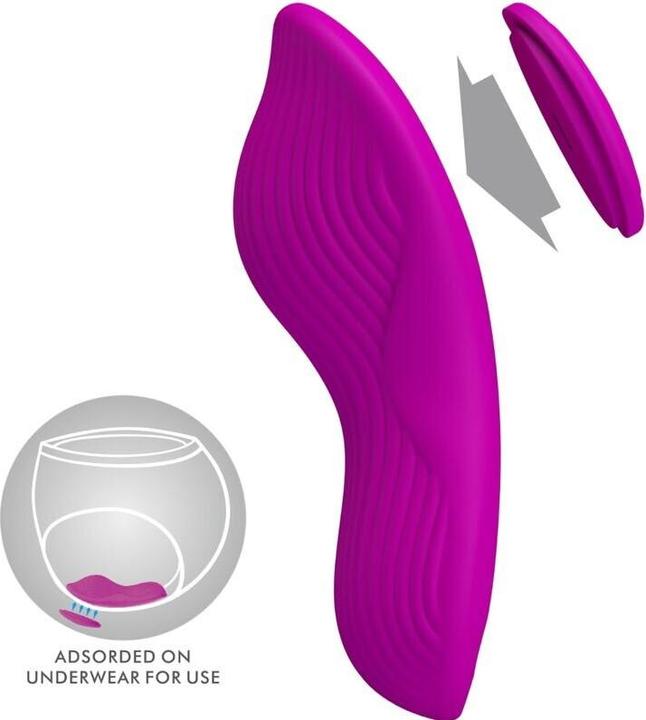 Produktbild Pretty Love Romario Auflegbarer Klitoris-Stimulator Mit Fernbedienung Rosa