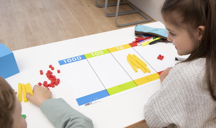 Produktbild Betzold Zehnersystemsatz mit Rechentafel (Deutsch)