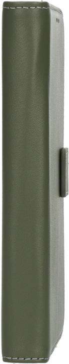 Actual product image Mobiparts Leather 2 in 1 Wallet Case Apple iPhone 15 Pro Max Green (Apple iPhone 15 Pro Max)