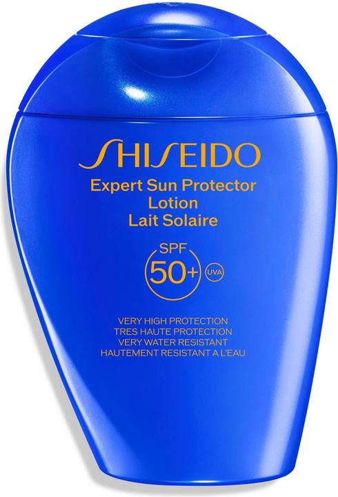 Actual product image Shiseido Expert Sun (Sun lotion, SPF 50+, 150 ml, 208 g)