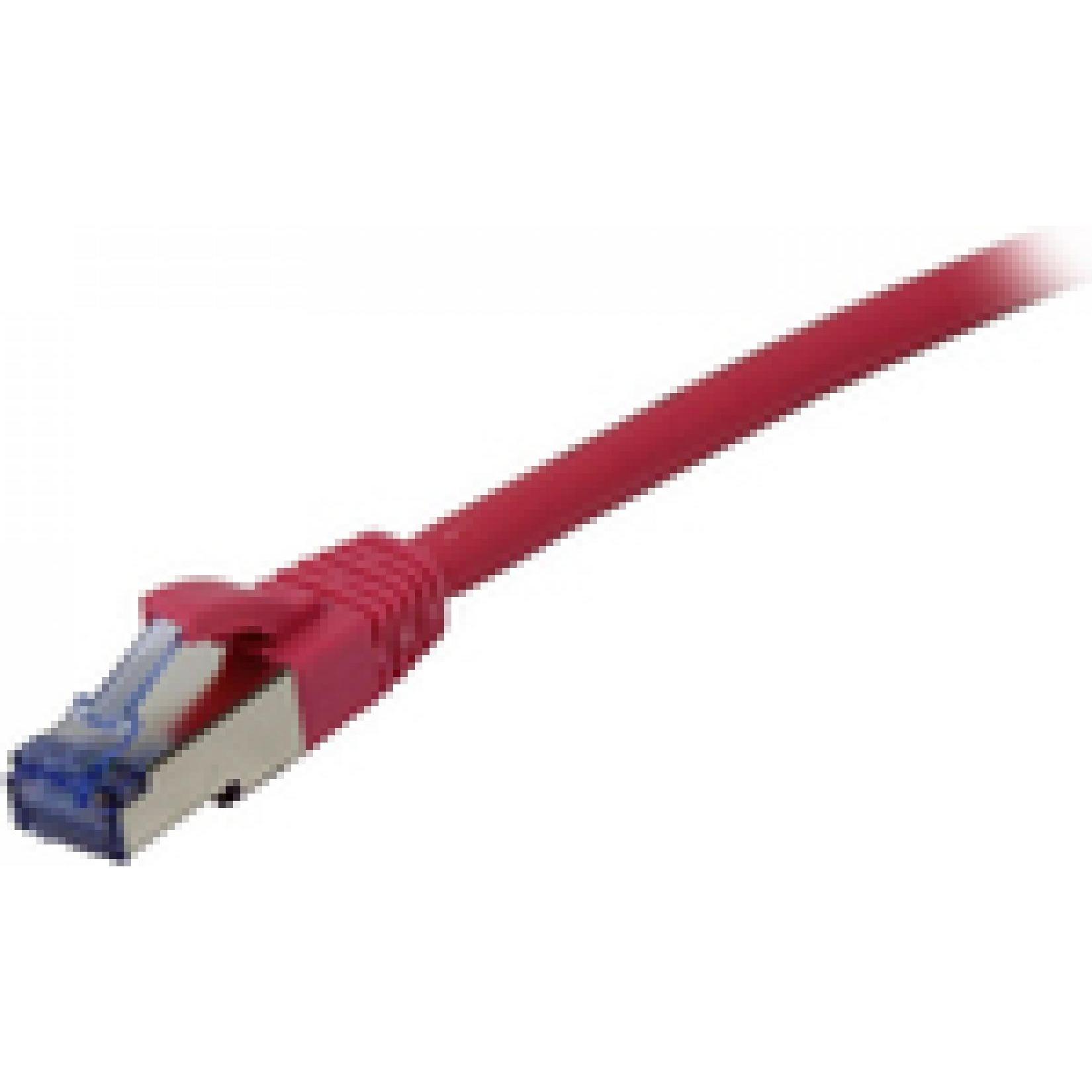 Thumbnail - Synergy 21 Patchkabel RJ45 CAT6A 500Mhz 20m pink S-STP S/FTP Komponent getestet AWG26 (S/FTP, CAT6a, 20 m), Netzwerkkabe...