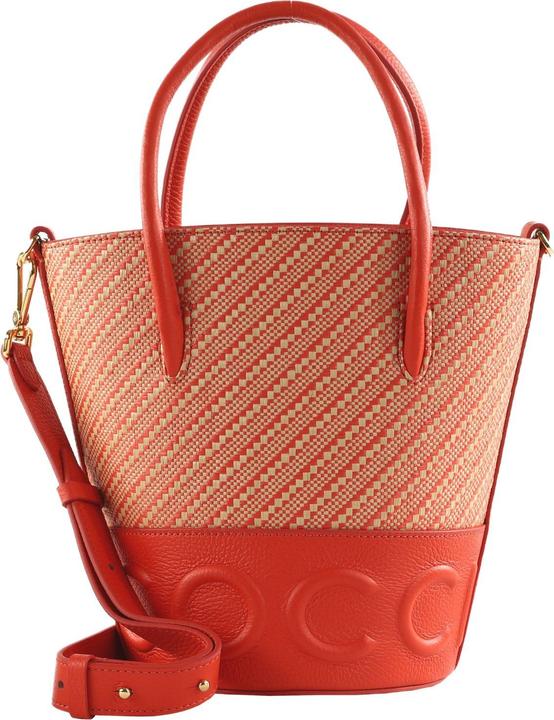 Immagine prodotto Coccinelle Myrtha Bicolor Straw Handbag