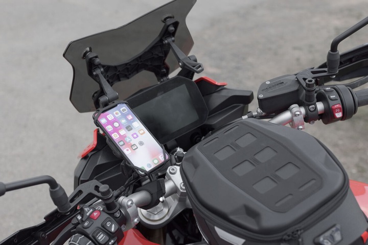 Produktbild Sw Motech Universal Navi-Kit mit T-Lock Halter Smartphone