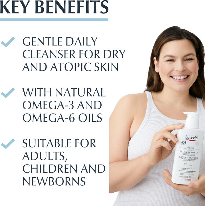 Actual product image Eucerin AtopiControl (400 ml)
