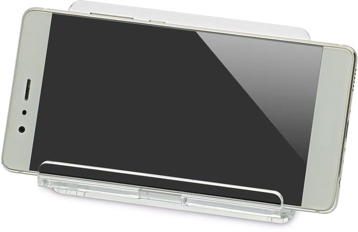 Actual product image Maul Acrylic mobile phone holder 105x76x97mm crystal clear
