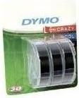 Produktbild Dymo Prägeband 3D (0.90 cm, Schwarz)
