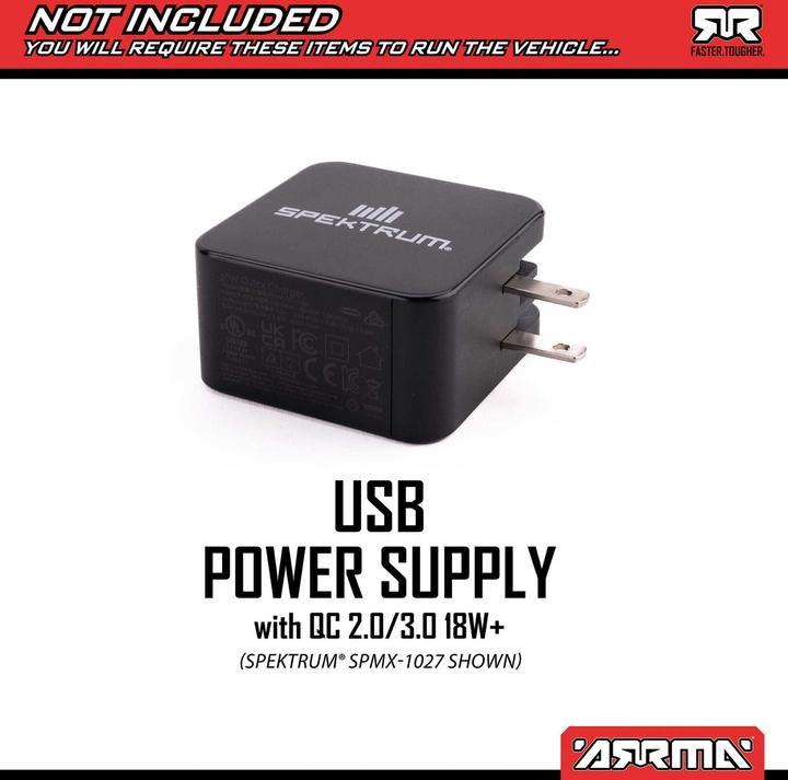 Immagine prodotto Arrma Monster Truck Quake Grom 4x4 Brushed RTR 1:16 Lila (RTR pronto all'uso)