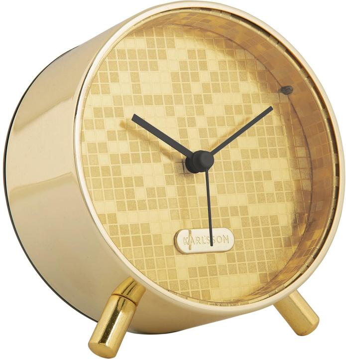 Image du produit Karlsson Réveil classique Disco Bling Bling 11 cm, or