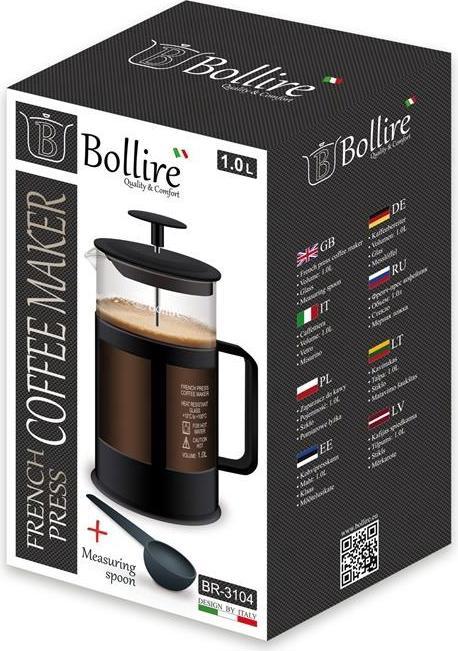 Produktbild Bollire Coffee-Pot 1.0L Glass Br3104 (1 l)