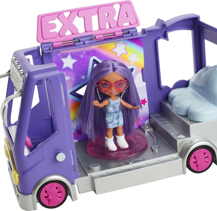 Image du produit Mattel Barbie Extra Minibus Concert + Poupée