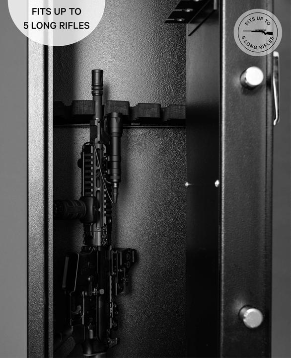 Actual product image Paladin Weapons safe with fingerprint scanner