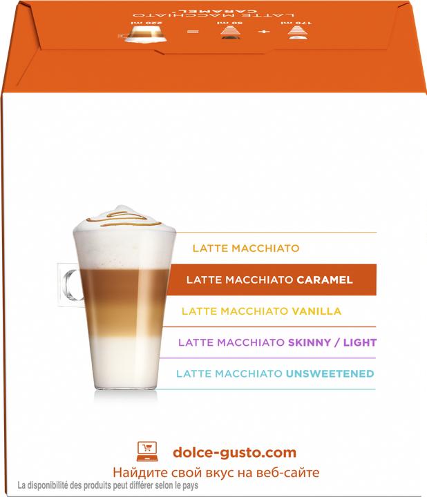 Image du produit Nescafé Dolce Gusto Latte Macchiato Caramel (16 x Port.)