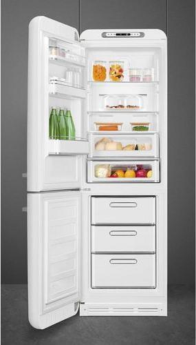 Image du produit Smeg Réfrigérateur-congélateur Retro Style FAB32LWH5 Blanc, Gauche (331 l)
