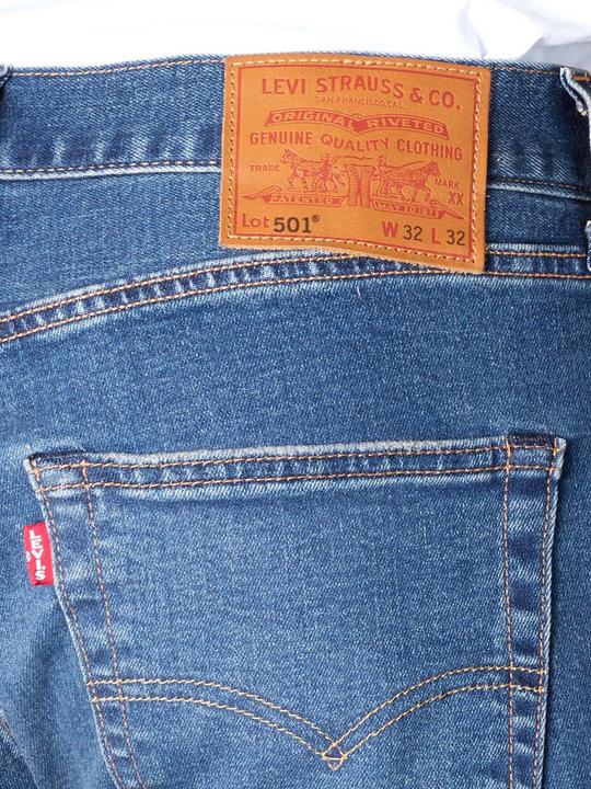 Image du produit Levis 501 Original Jeans Straight Fit key west sky